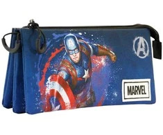 Karactermania Marvel Captain America Full triple pencil case