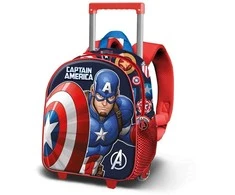 Kelioninis Karactermania Marvel Captain America Patriot 3D trolley 34cm