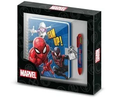Karactermania Marvel Spiderman Diary + pen