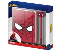 Karactermania Marvel Spiderman diary + pen set