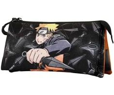 Karactermania Naruto Shippuden Uzumaki triple pencil case