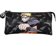 Karactermania Naruto Shippuden Uzumaki triple pencil case