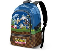 Karactermania Sonic the Hedgehog Greenhill adaptable backpack 44cm