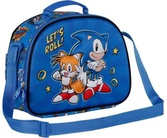 Karactermania Sonic The Hedgehog Lets Roll 3D lunch bag