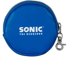 Karactermania PORTMONETKA SONIC FACE OKRĄGŁA, WYMIARY: 8.7CM X 8.7CM X 2.3CM