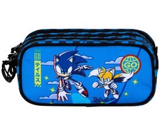 Karactermania Sonic the Hedgehog triple pencil case