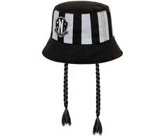 Kepurė Karactermania Wednesday braids bucket hat
