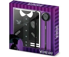 Karactermania Wednesday Varsity diary + pen set