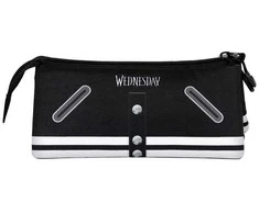 Karactermania Wednesday Varsity triple pencil case