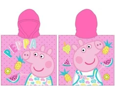 Rankšluostis Astley Baker Davies Peppa Pig microfibre poncho towel