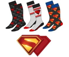 Kelioninis CERDÁ DC Comics Superman pack 3 adult socks