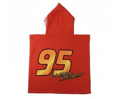 Rankšluostis CERDÁ Disney Cars microfibre poncho beach towel