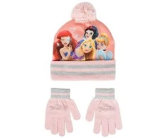 Kepurė CERDÁ Disney Princess hat and gloves set