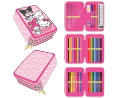 CERDÁ Hello Kitty and Friends triple pencil case