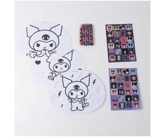 Cerda - Super veiklos albumas Spalvinga Hello Kitty Kuromi (I-2700002325)