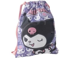 CERDÁ Hello Kitty Kuromi gym bag 33cm