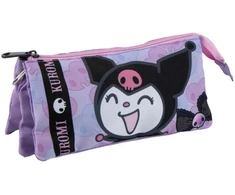 CERDÁ Hello Kitty Kuromi triple pencil case