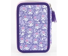 CERDÁ Hello Kitty Kuromi triple pencil case