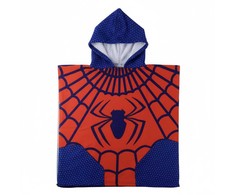CERDÁ Marvel Spiderman microfibre poncho beach towel