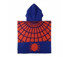 CERDÁ Marvel Spiderman microfibre poncho beach towel