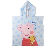 CERDÁ Peppa Pig microfibre poncho beach towel