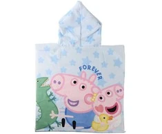 CERDÁ Peppa Pig microfibre poncho beach towel