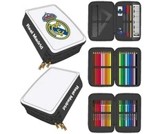 Real Madrid Cf CERDÁ Real Madrid triple pencil case