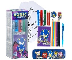 CERDÁ Sonic Prime colouring stationery set
