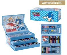 CERDÁ Sonic the Hedgehog Colouring stationery case