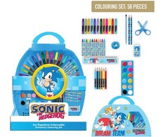 CERDÁ Sonic the Hedgehog stationery Colouring set