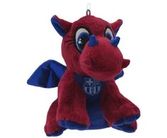 Cyp Brands FC Barcelona Dragon plush keychain