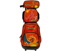 Cyp Brands Pokemon Trolley set + pencil case + lunch bag