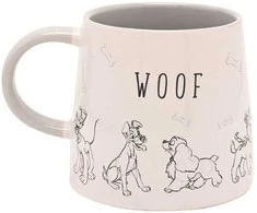 Widdop Co Disney Cats &amp; Dogs Woof mug