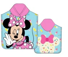 Rankšluostis Disney Minnie microfibre poncho towel