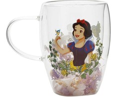 Widdop Co Disney Snow Baltas floral decorative glass mug