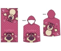 Rankšluostis Disney Toy Story Lotso microfibre poncho towel