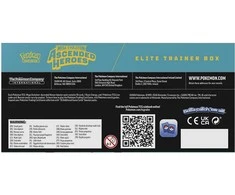 English Pokemon Elite Trainer Card game case