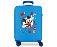 Joumma Bags Luksusowy dziecięcy kufor kelioninis ABS MICKEY MOUSE Azul, 55x38x20cm, 34L, 20317
