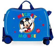 Joumma Bags Vaikiškas kelioninis lagaminas ant ratukų / MICKEY MOUSE Mėlyna ride-on, 2039821