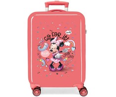 Joumma Bags ABS kelioninis lagaminas MINNIE MOUSE Loving Life, 55x38x20cm, 34L, 4721721 (mažas)
