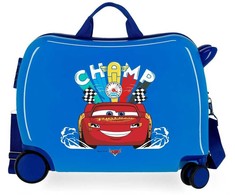 Joumma Bags Dziecięca dėklas podróżna na kółkach / Jeździk DISNEY AUTA (CARS) Žydra, 2049823