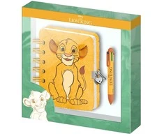 Karactermania Disney The Lion King Diary plush + pen