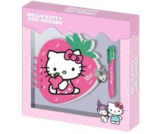 Karactermania Hello Kitty and Friends Strawberry Diary + pen