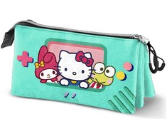 Karactermania Hello Kitty and Friends Videogame triple pencil case