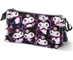 Karactermania Hello Kitty Kuromi triple pencil case