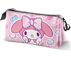 Karactermania Hello Kitty My Melody Sweets triple pencil case