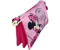 Manenti Disney Minnie Paris triple pencil case