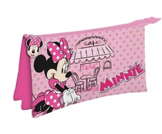 Manenti Disney Minnie Paris triple pencil case