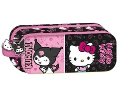 Manenti Hello Kitty &amp; Kuromi pencil case