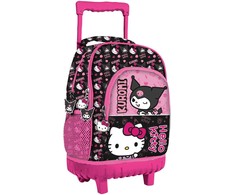 Manenti Hello Kitty &amp; Kuromi trolley 44cm